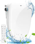 iliD Smart Electric Bidet Toilet Seat Elongated - Instant Warm Water, Heated Seat, Remote Control, Soft Close Lid